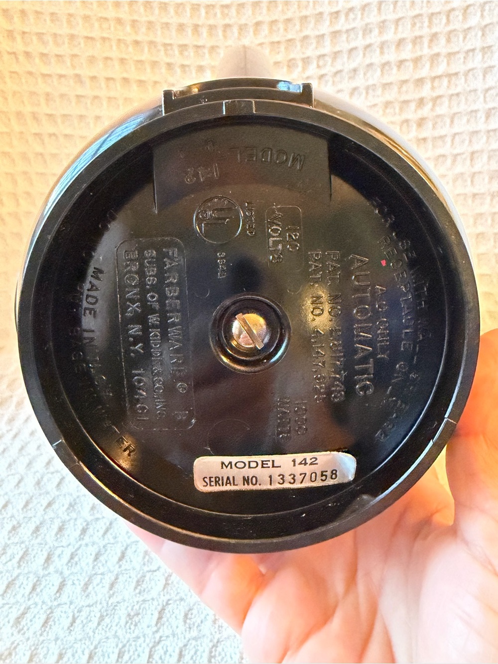 Farberware Superfast 12 Cup Stainless Steel Electric Percolator Coffee Pot #142 - Picture 11 of 11